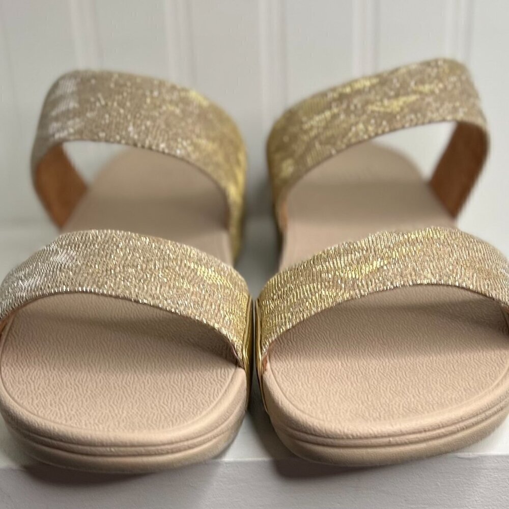 FitFlop Women's Lulu Glitz Slide Sandals Size 11 - Picture 6 of 8